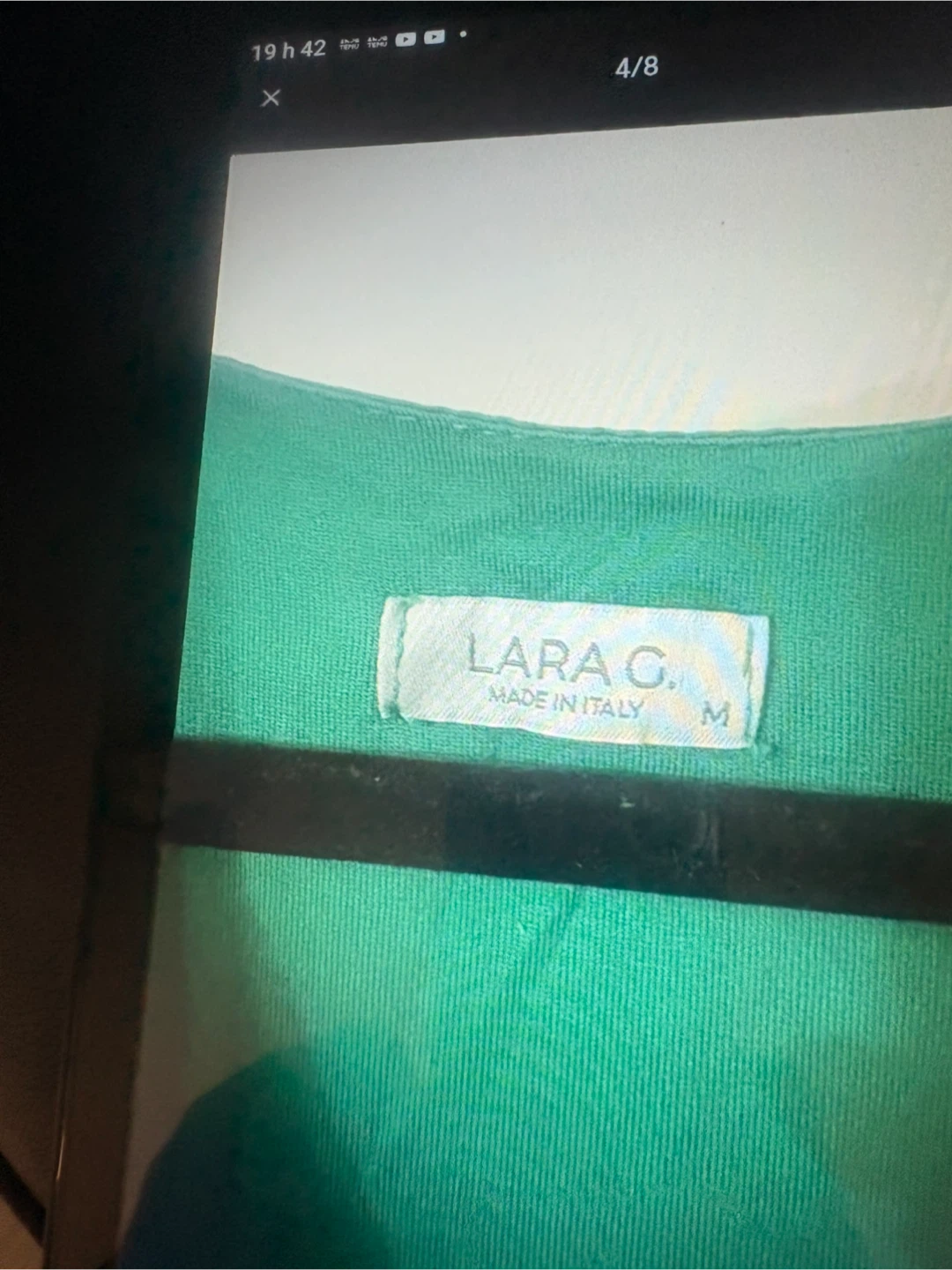 Robe verte Lara C. taille M - photo 4