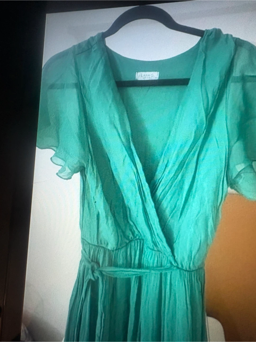 Robe verte Lara C. taille M - photo 3