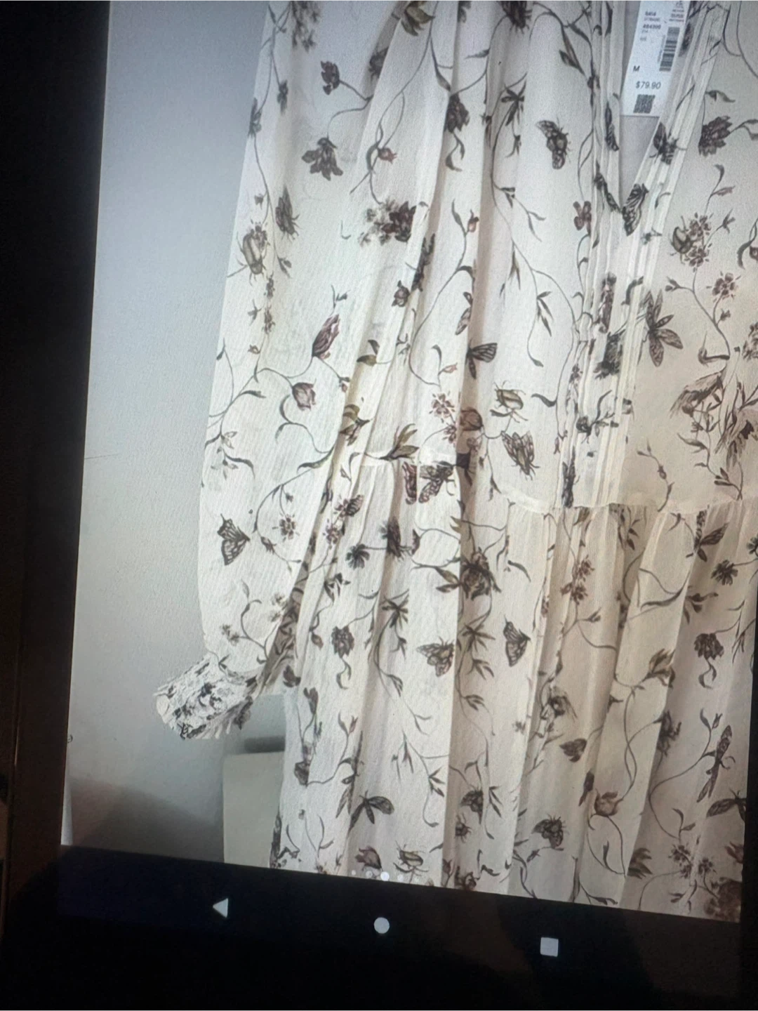 Robe imprimée à volants Taille M - photo 5