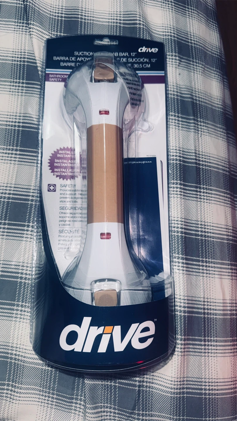 Drive Suction Cup Grab Bar 12"