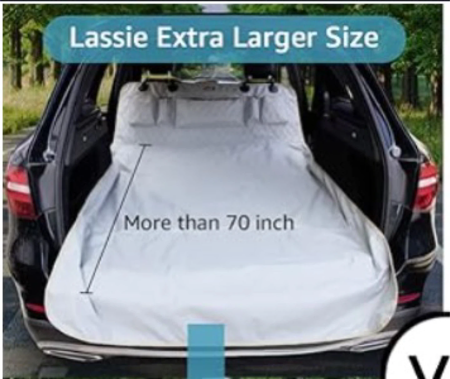 Lassie Quilted Dog Car Seat Cover Extra Large - photo 2