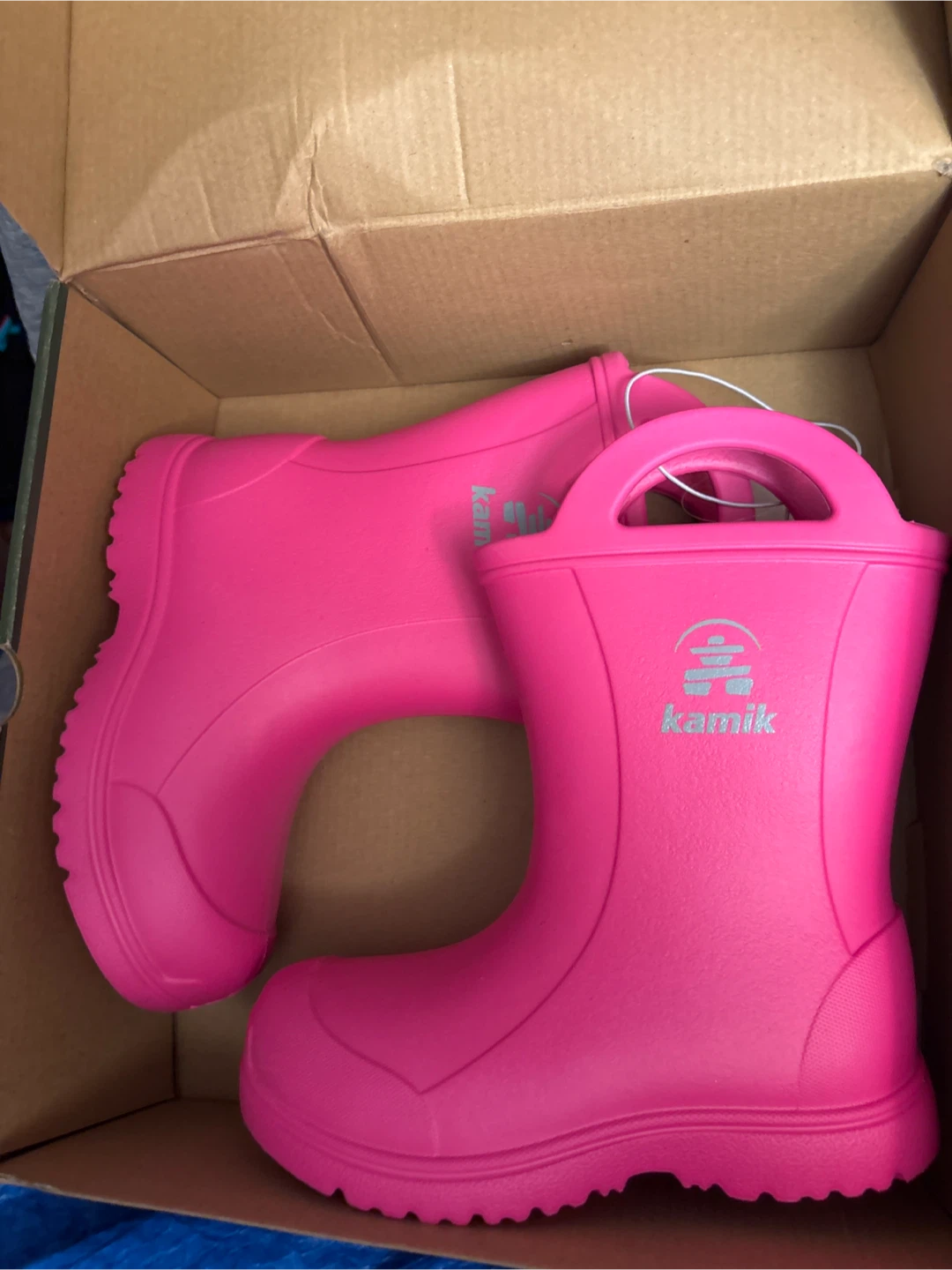 Kamik Pink Rain Boots - Size 11