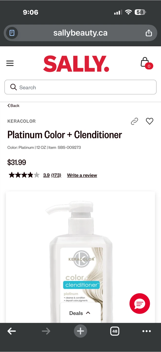 Keracolor Platinum Color + Clenditioner 12 oz Bottles (2-Pack) - photo 3