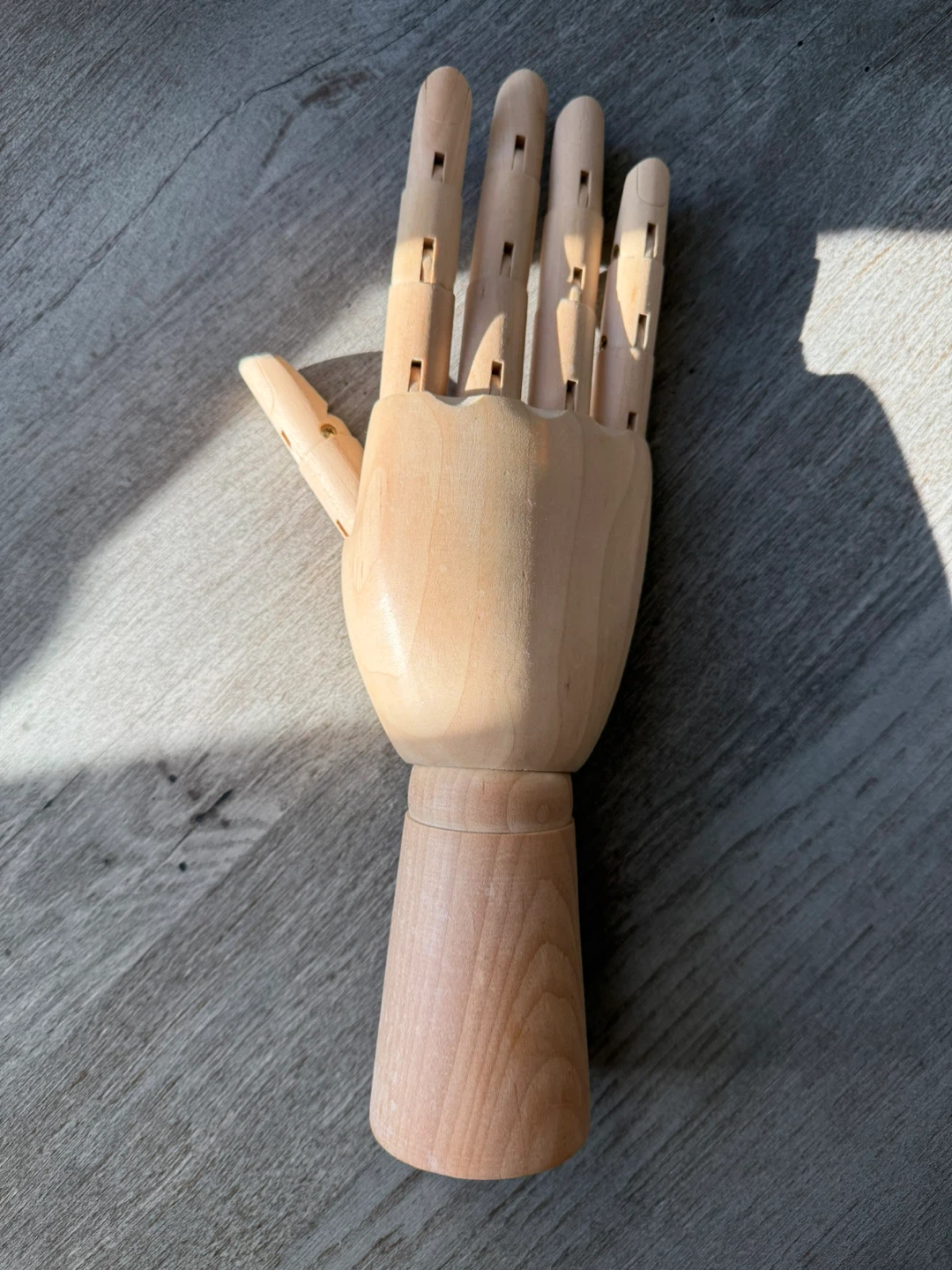Wooden Artist Mannequin + Jewelry Hand