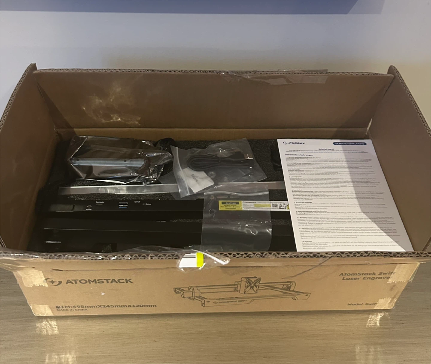 ATOMSTACK Swift Laser Engraver - Brand New in Box - photo 4