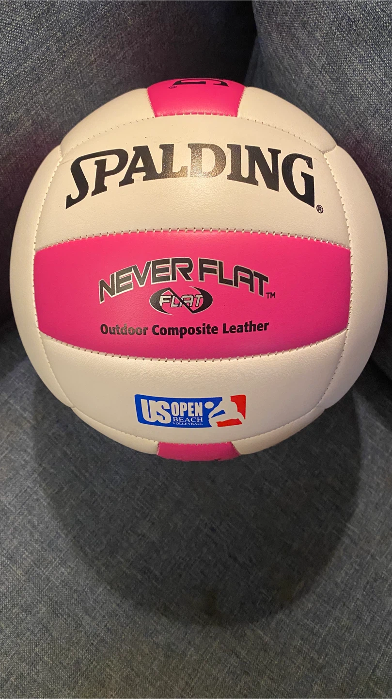 Spalding Never Flat Outdoor Composite Leather Volleyball