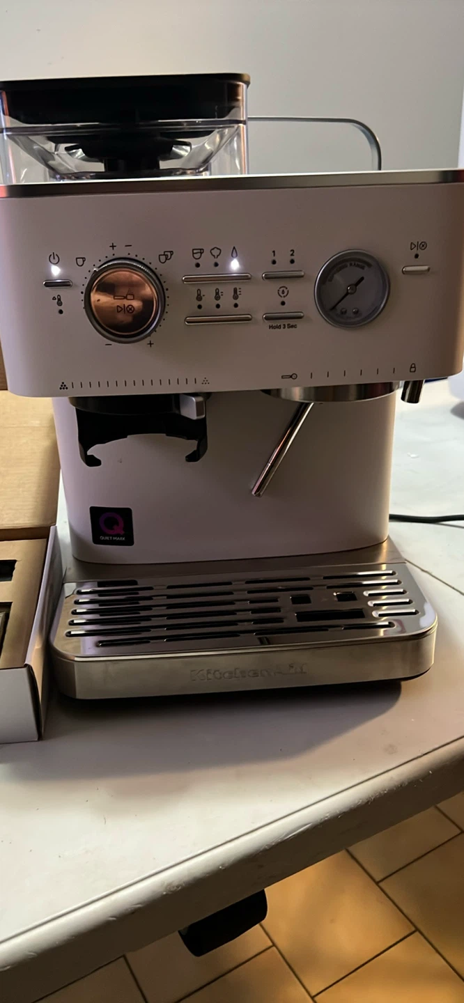 KitchenAid Semi-Automatic Espresso Machine with Burr Grinder - photo 5