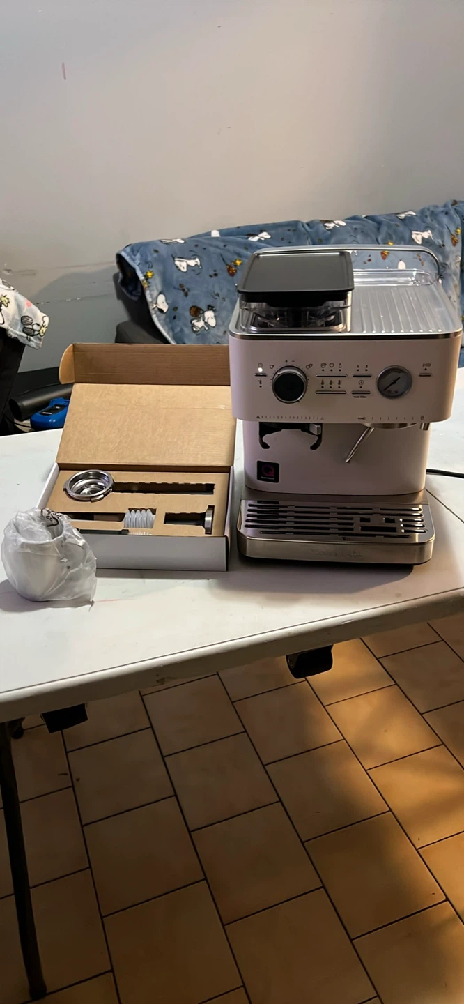 KitchenAid Semi-Automatic Espresso Machine with Burr Grinder - photo 2