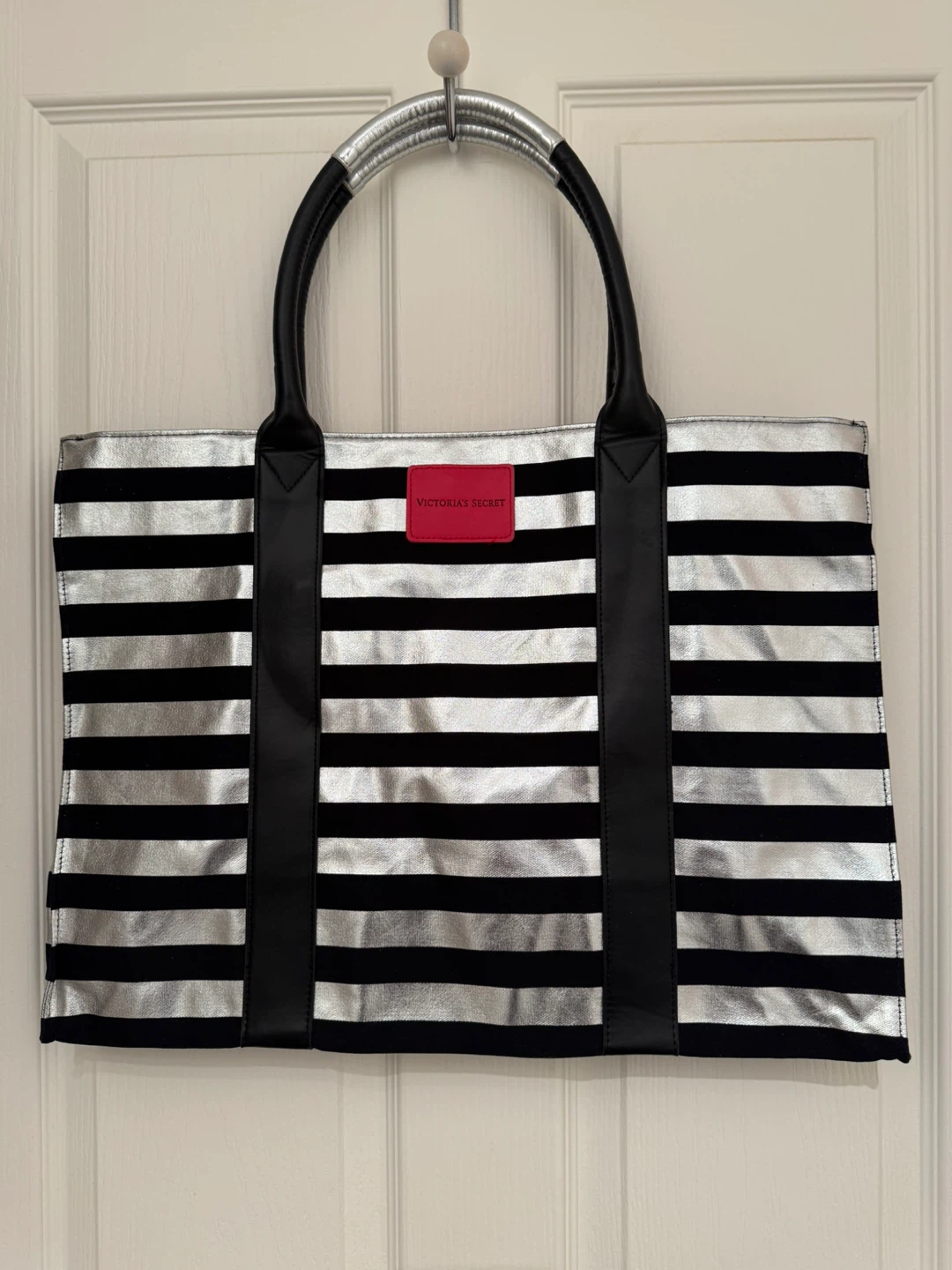 Victoria's Secret Striped Tote Bag