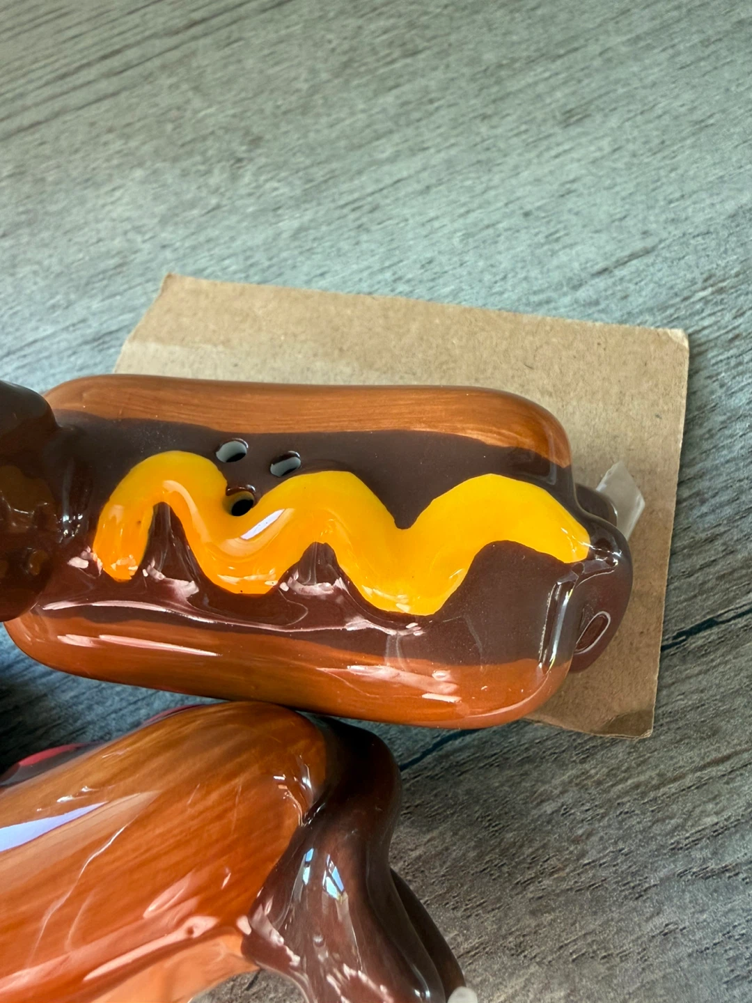 Hot Dog Dachshund Salt and Pepper Shakers - photo 5