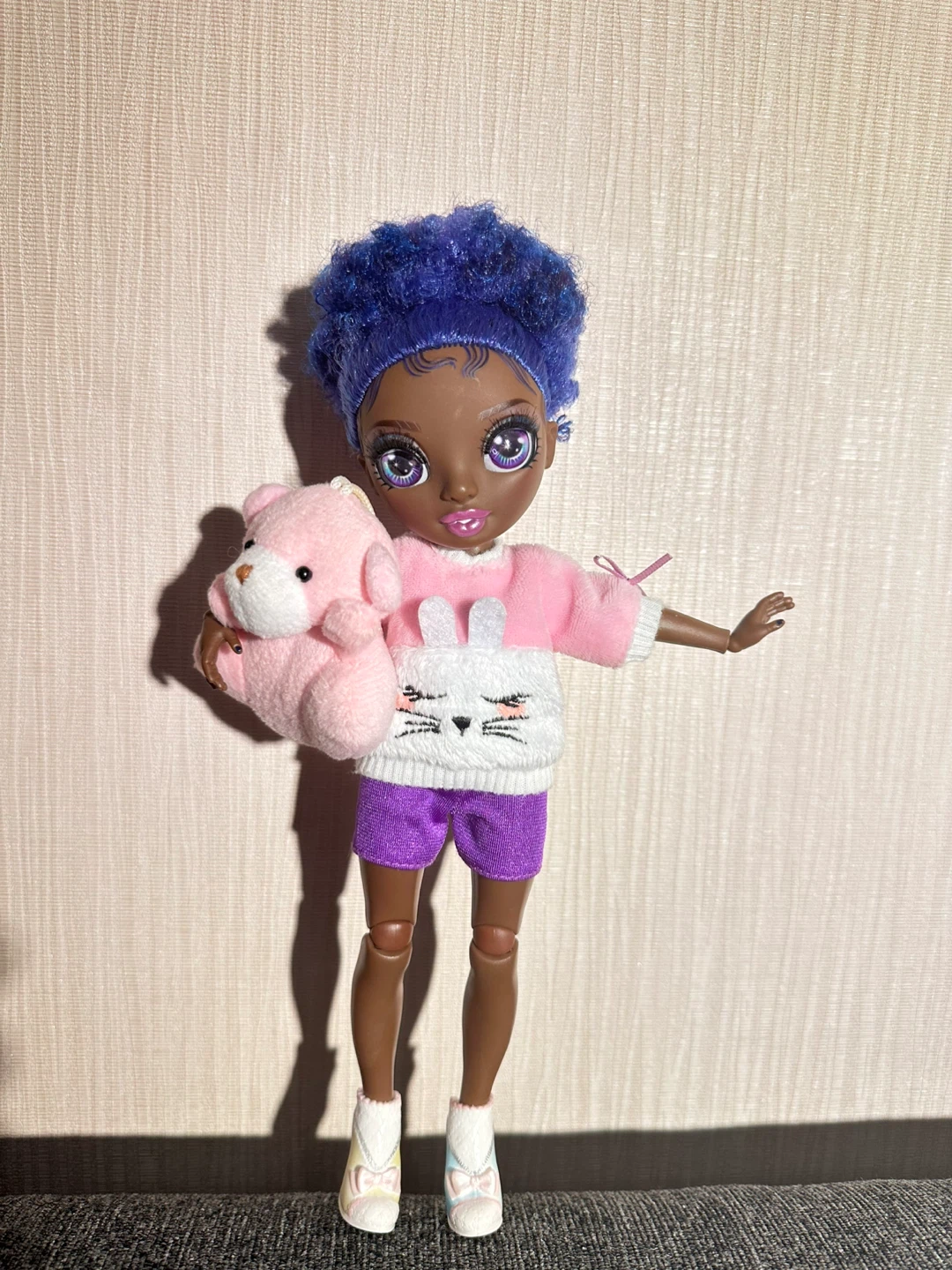 Most adorable Rainbow High Doll Jr Krystal Bailey with Teddy - photo 5