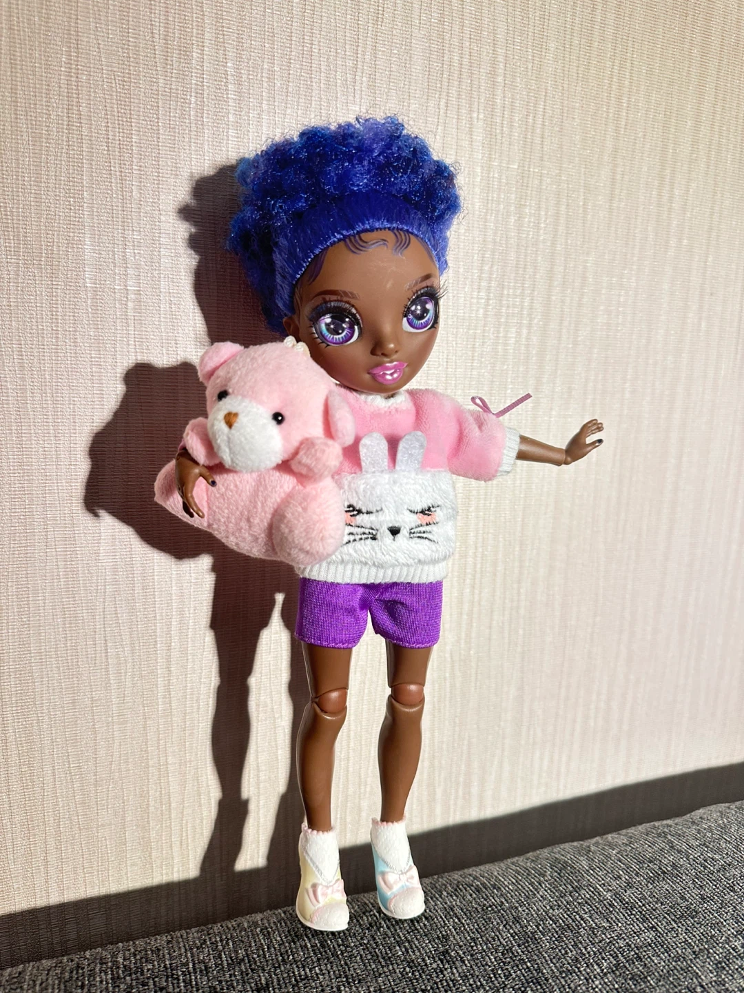 Most adorable Rainbow High Doll Jr Krystal Bailey with Teddy - photo 3