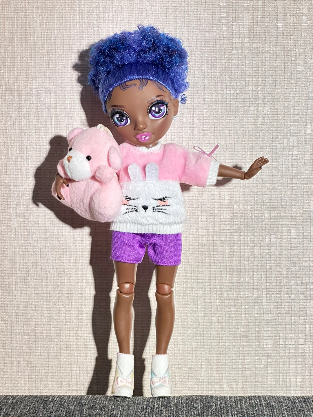 Most adorable Rainbow High Doll Jr Krystal Bailey with Teddy - photo 4