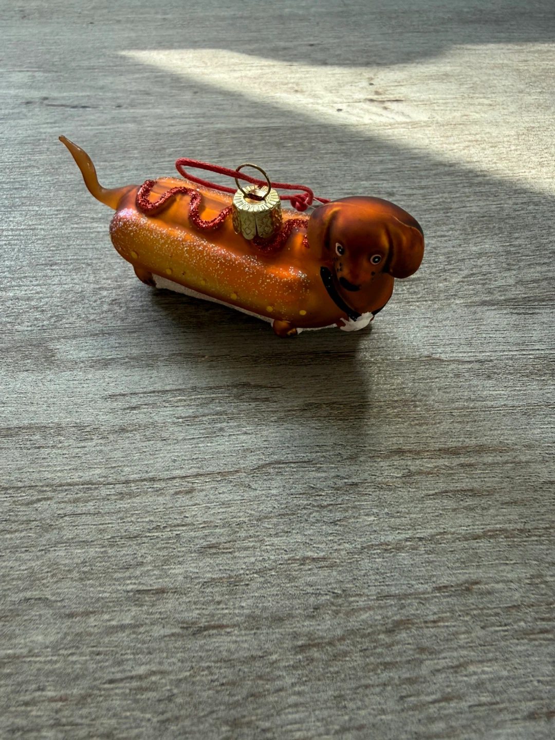 Dachshund Hot Dog Ornament - photo 5
