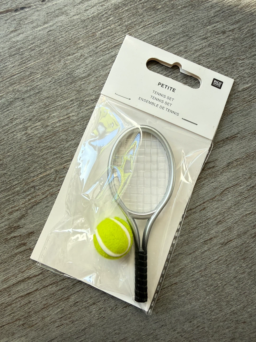 Rico Design Petite Miniature Tennis Set - photo 4