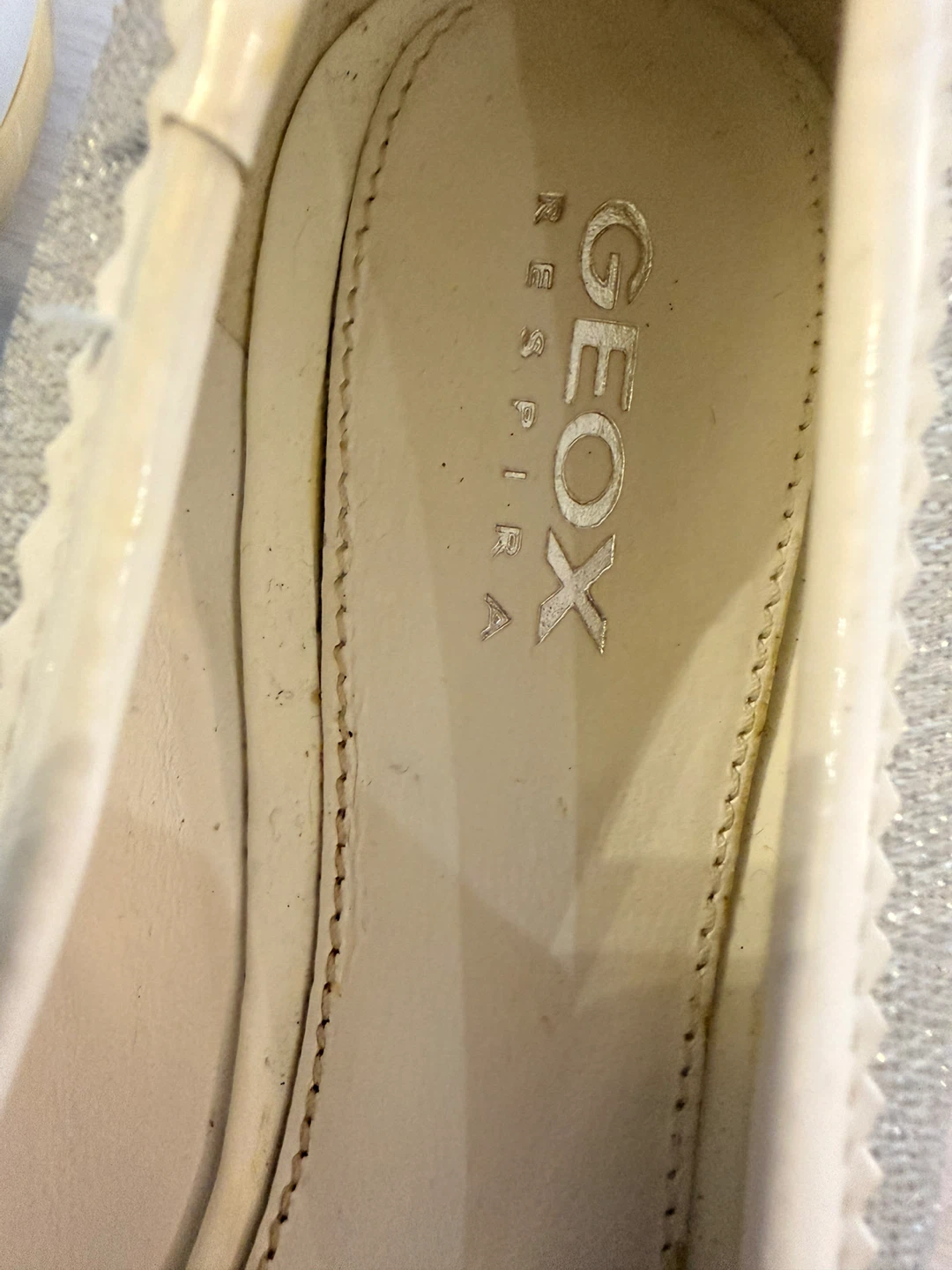 Geox Silver & White Ballet Flats - photo 2