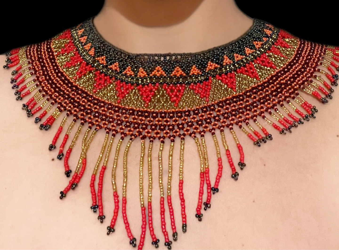 Beaded Choker Necklace - photo 4