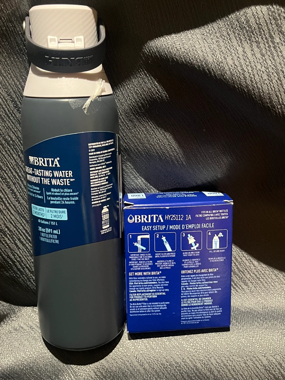 Brita Premium Filtering Water Bottle with 6 Replacement Filters - photo 4