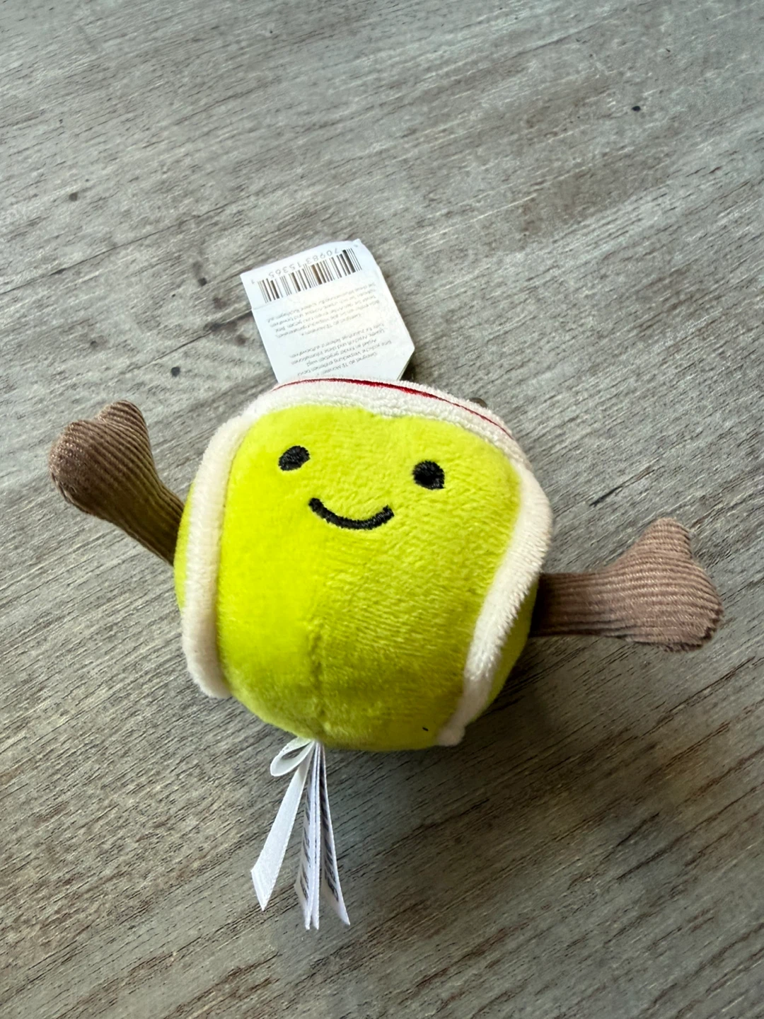 Jellycat Amuseables Tennis Ball Keychain - photo 5