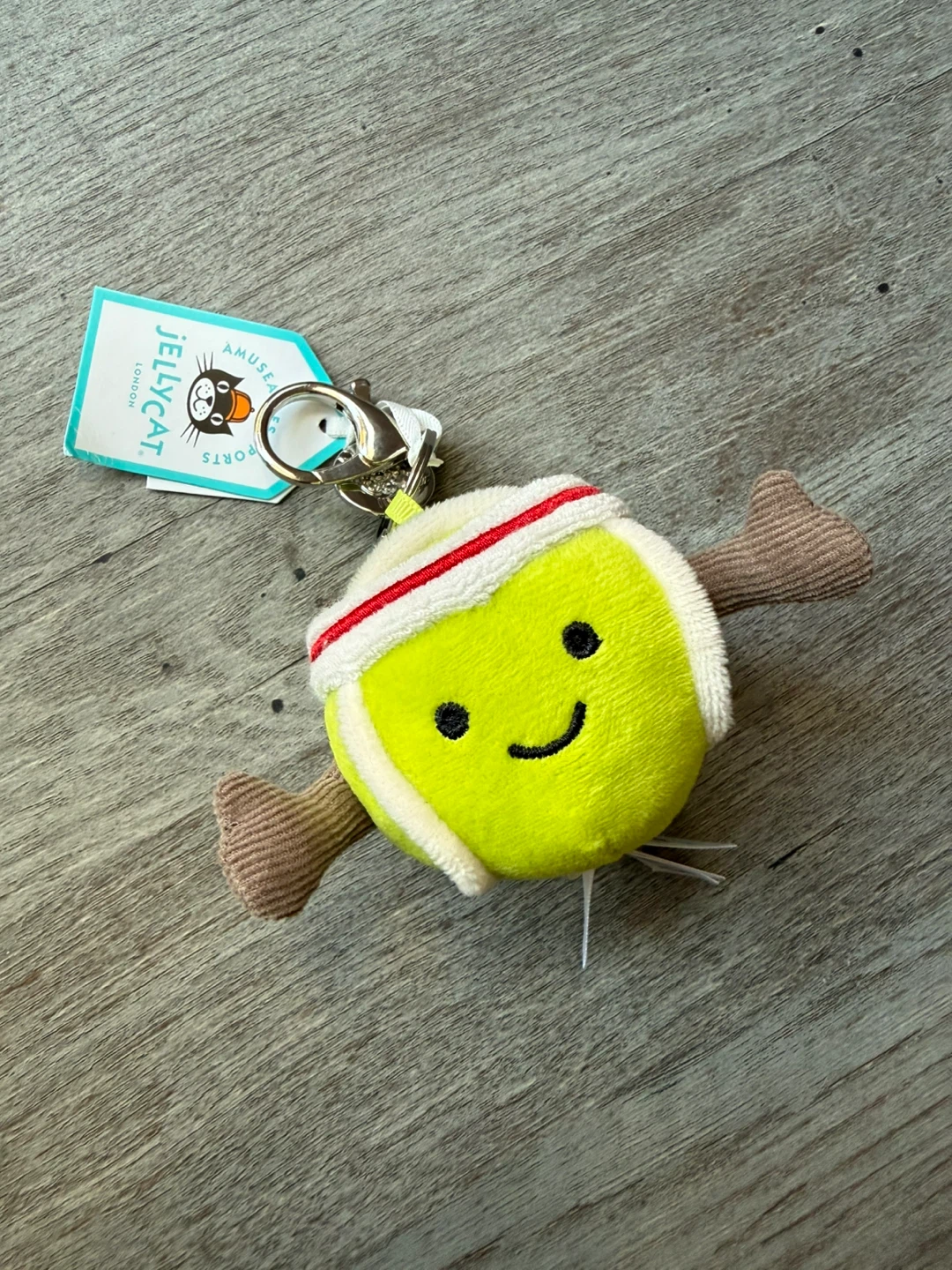 Jellycat Amuseables Tennis Ball Keychain