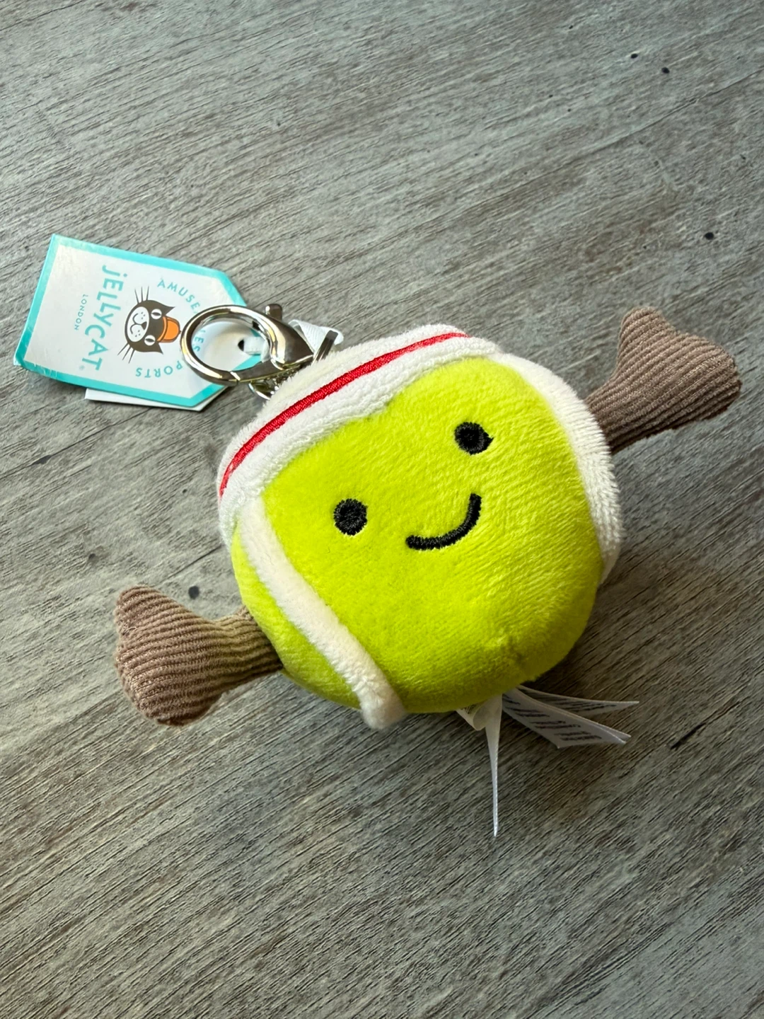 Jellycat Amuseables Tennis Ball Keychain - photo 2