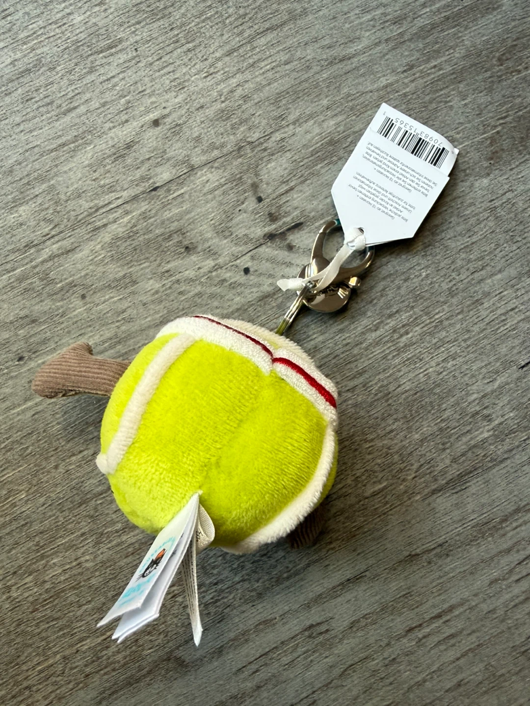 Jellycat Amuseables Tennis Ball Keychain - photo 3