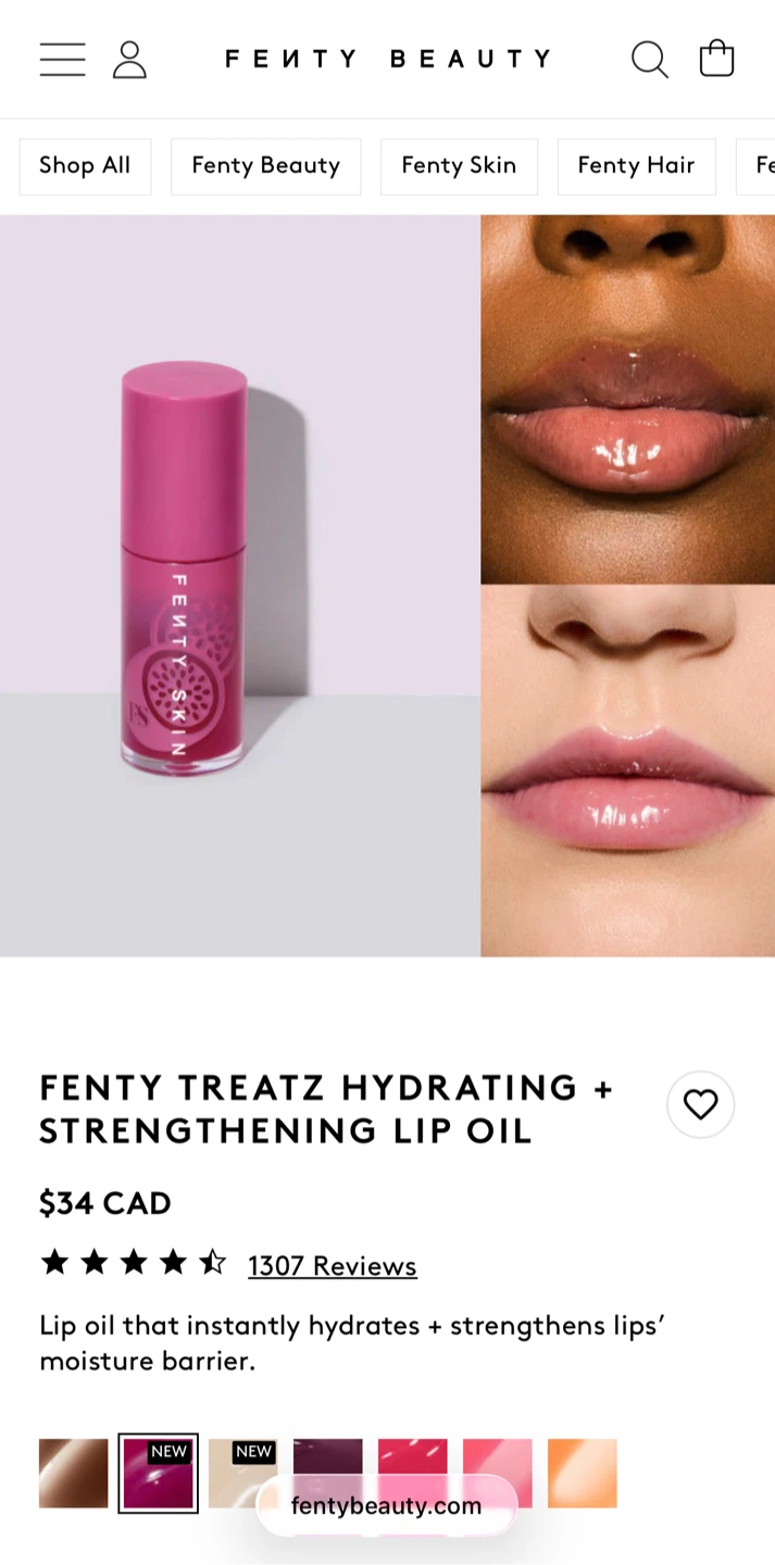 🆕 Fenty Skin Lip Oil - Passion Fruit - photo 5