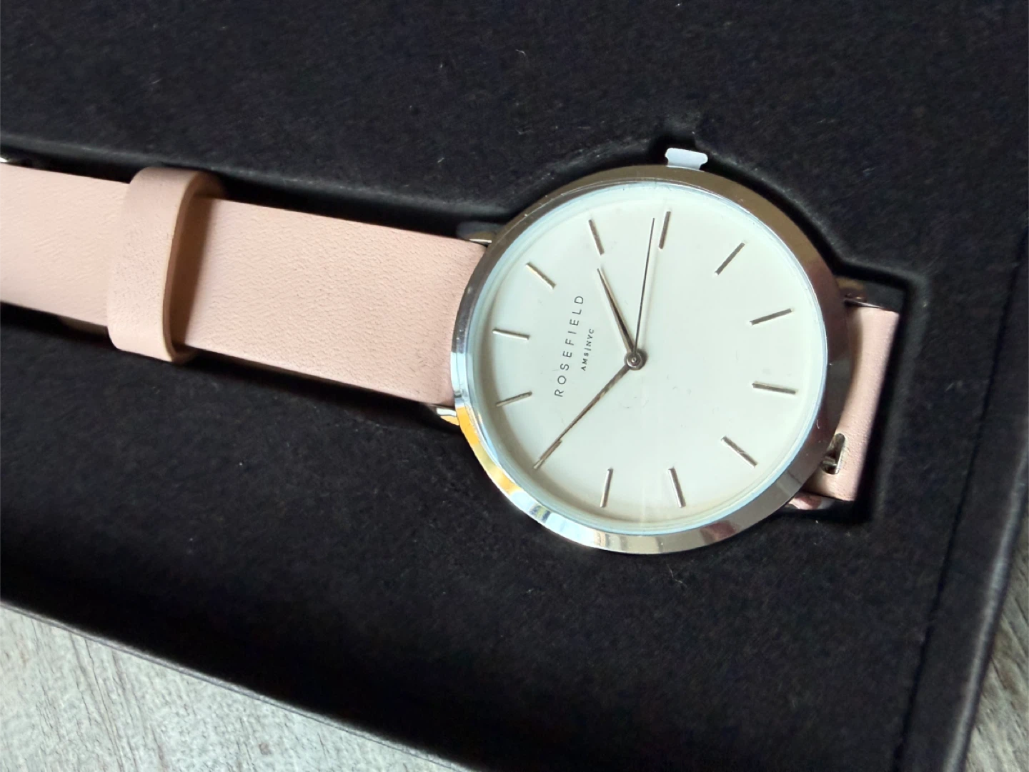 Rosefield Watch - Pink Leather Band - photo 5