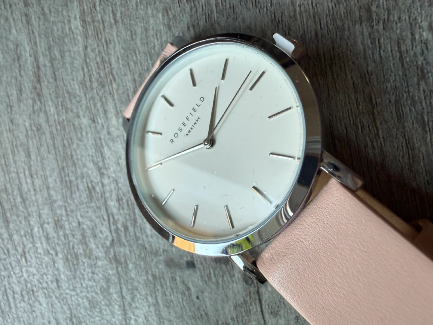 Rosefield Watch - Pink Leather Band - photo 3