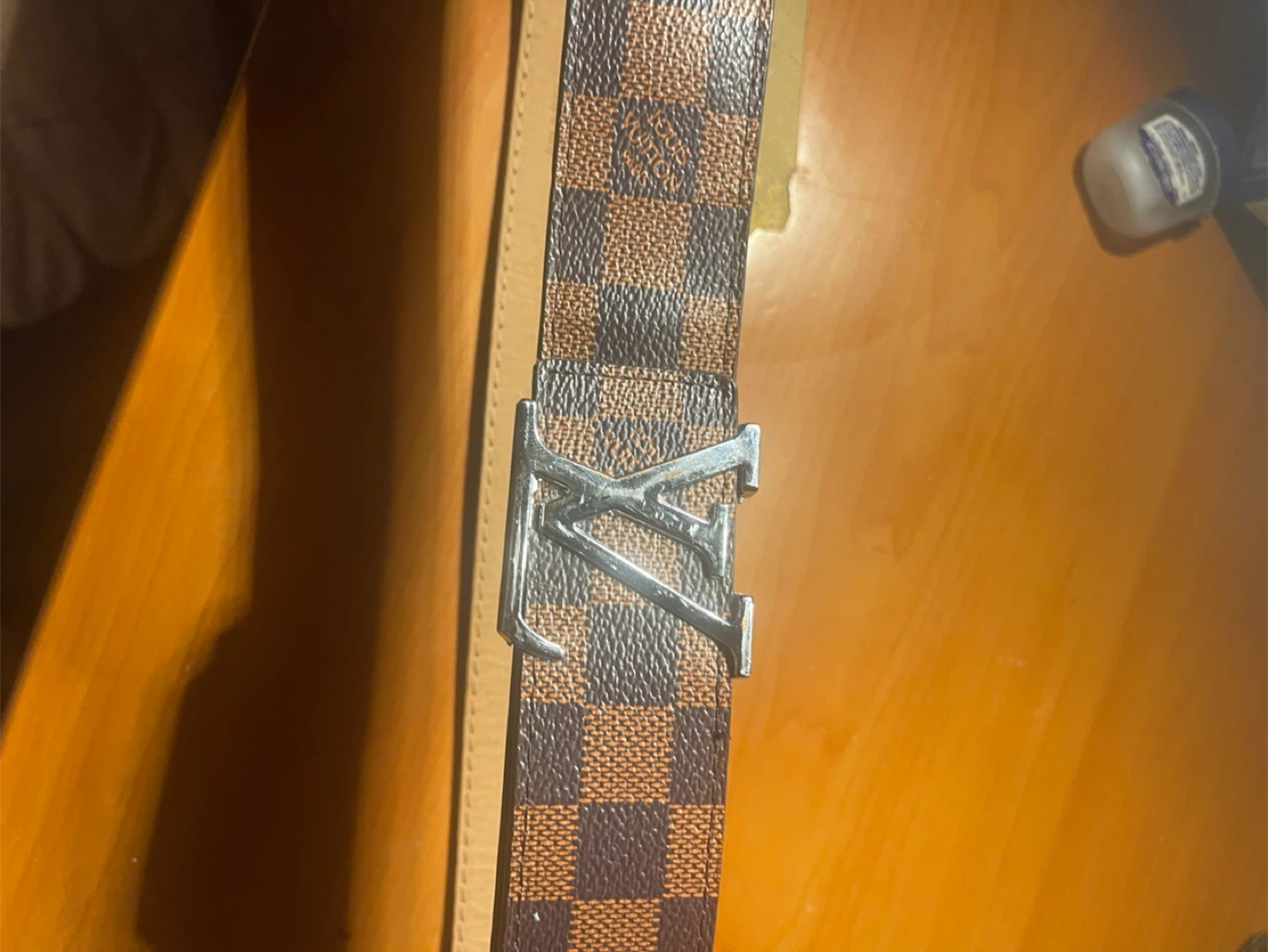 Louis Vuitton Damier Ebene Belt