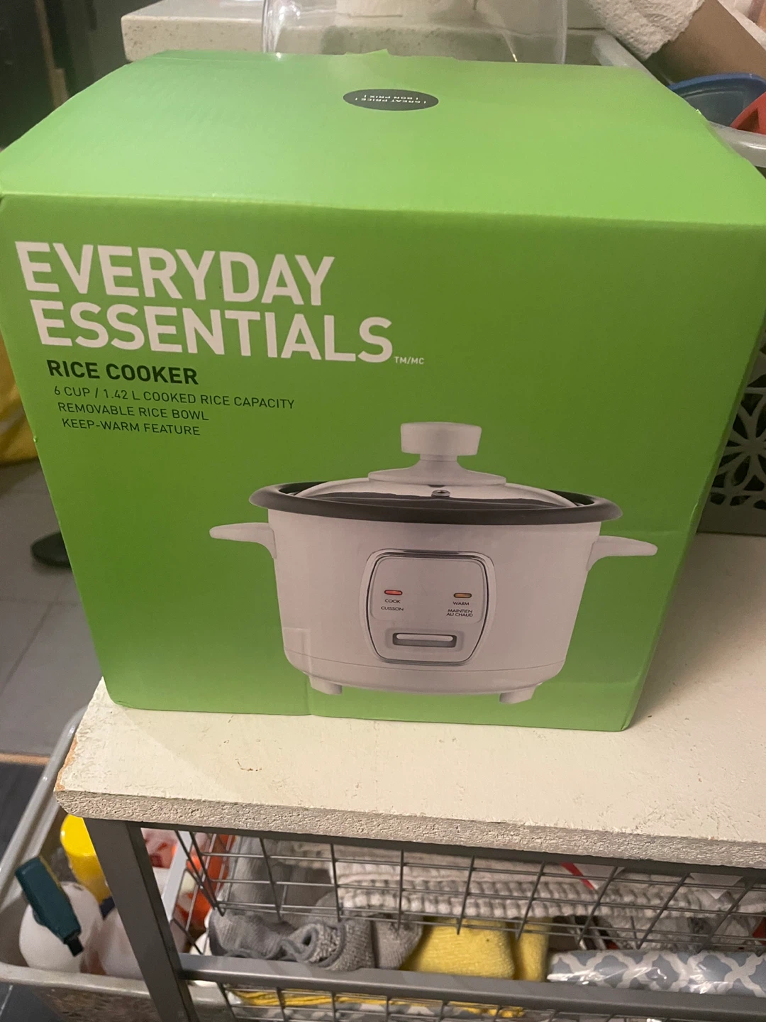 Everyday Essentials 6-Cup Rice Cooker