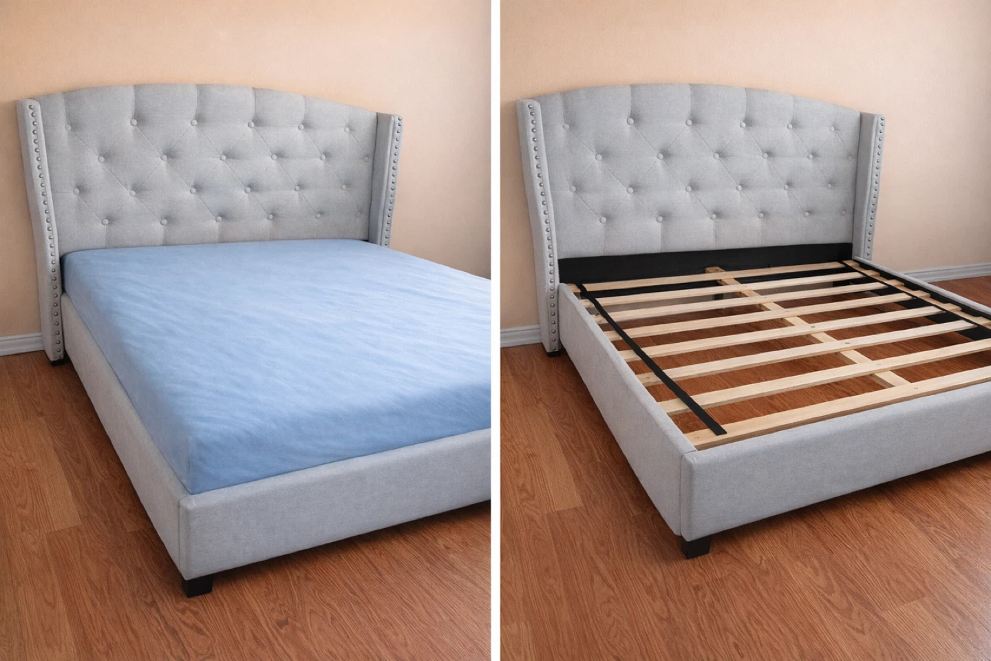 Queen Bed Frame  – Like New – $350