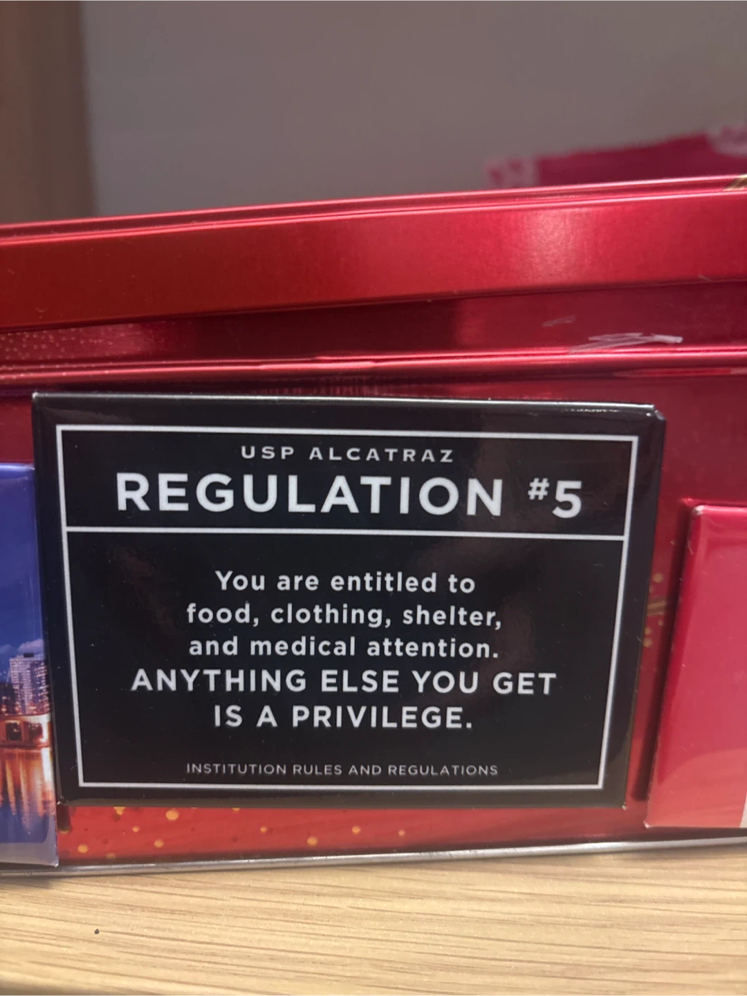 Magnet Alcatraz Regulation #5