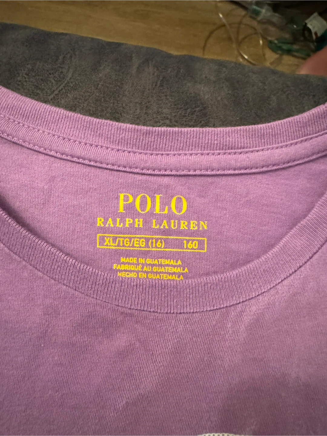 Polo Ralph Lauren Girls Heart Logo T-Shirt - Size XL/TG/EC (16) - photo 2