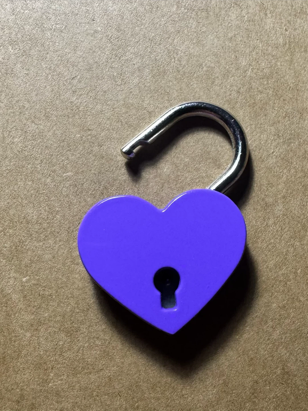 Purple Heart Padlocks with Keys - photo 2