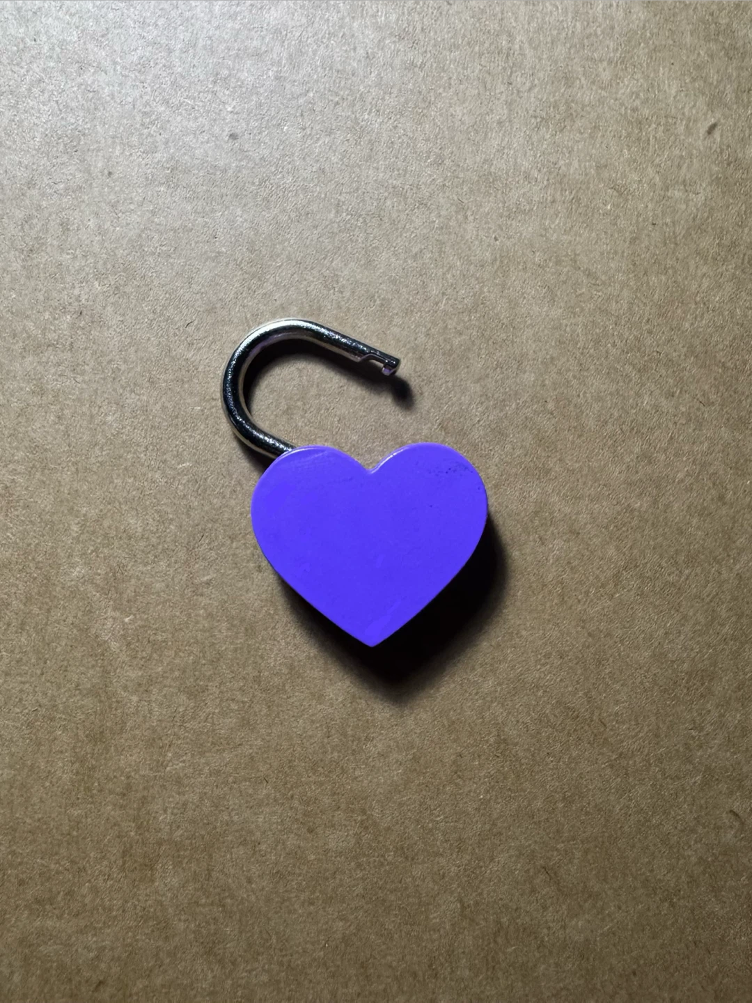 Purple Heart Padlocks with Keys - photo 3