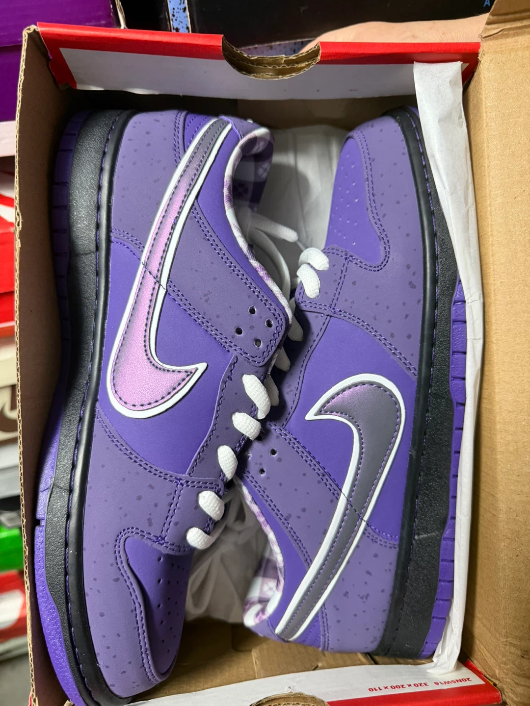 Nike Dunk High Purple Sneakers