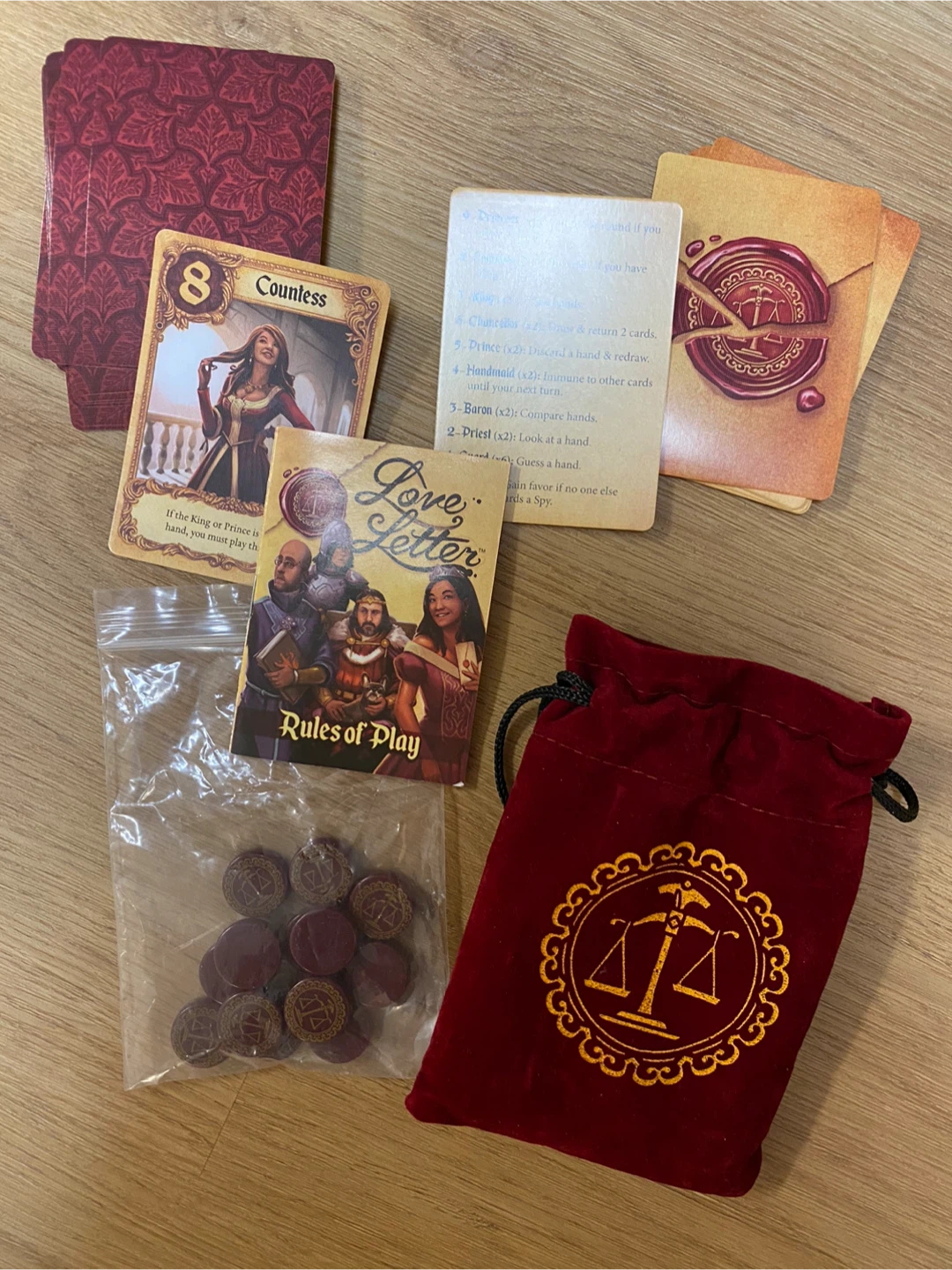 Love Letter Card Game