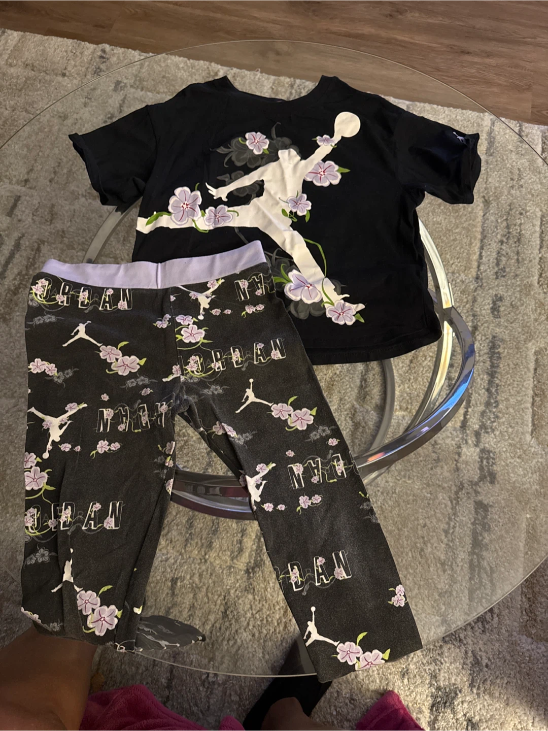 Jordan Kids Outfit - T-Shirt and Leggings Set