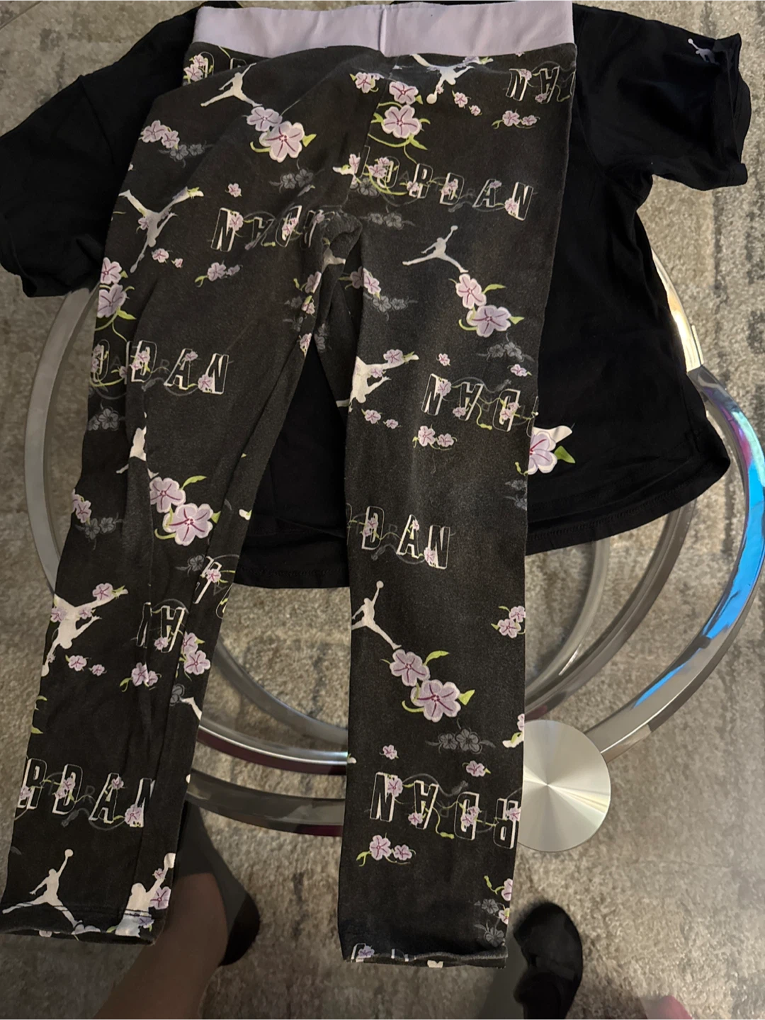 Jordan Kids Outfit - T-Shirt and Leggings Set - photo 3