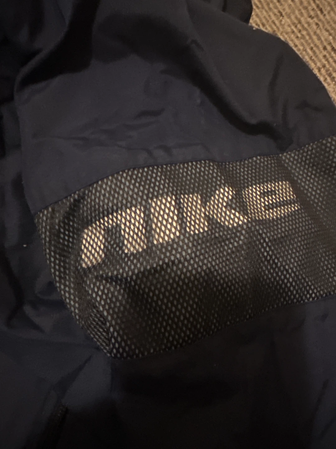 Nike Navy Blue Windbreaker Jacket - photo 3
