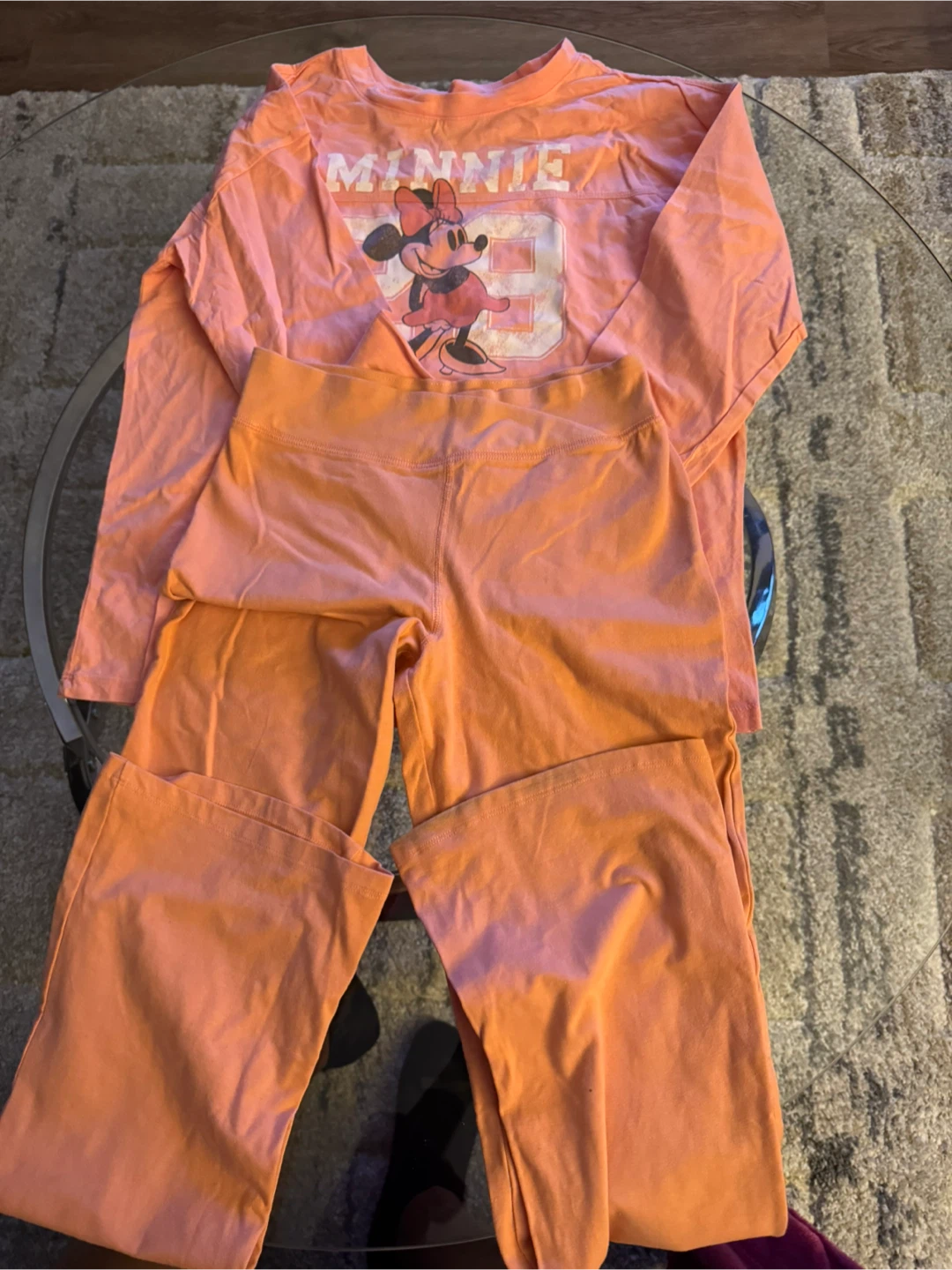 Gap Kids Disney Minnie Mouse Long Sleeve Shirt & Pants Set