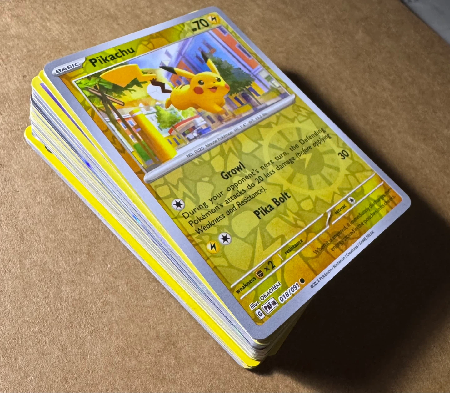 Pokemon Trading Card Bundle of 60 Cards