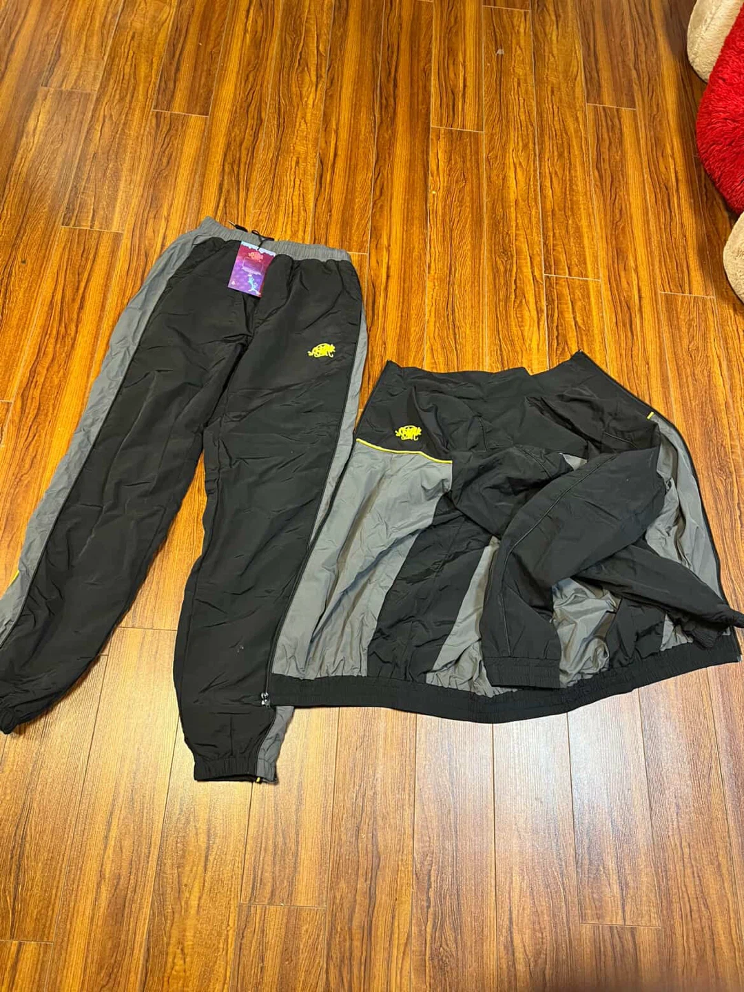 SYNAPSE Store Tracksuit Set - Black & Grey