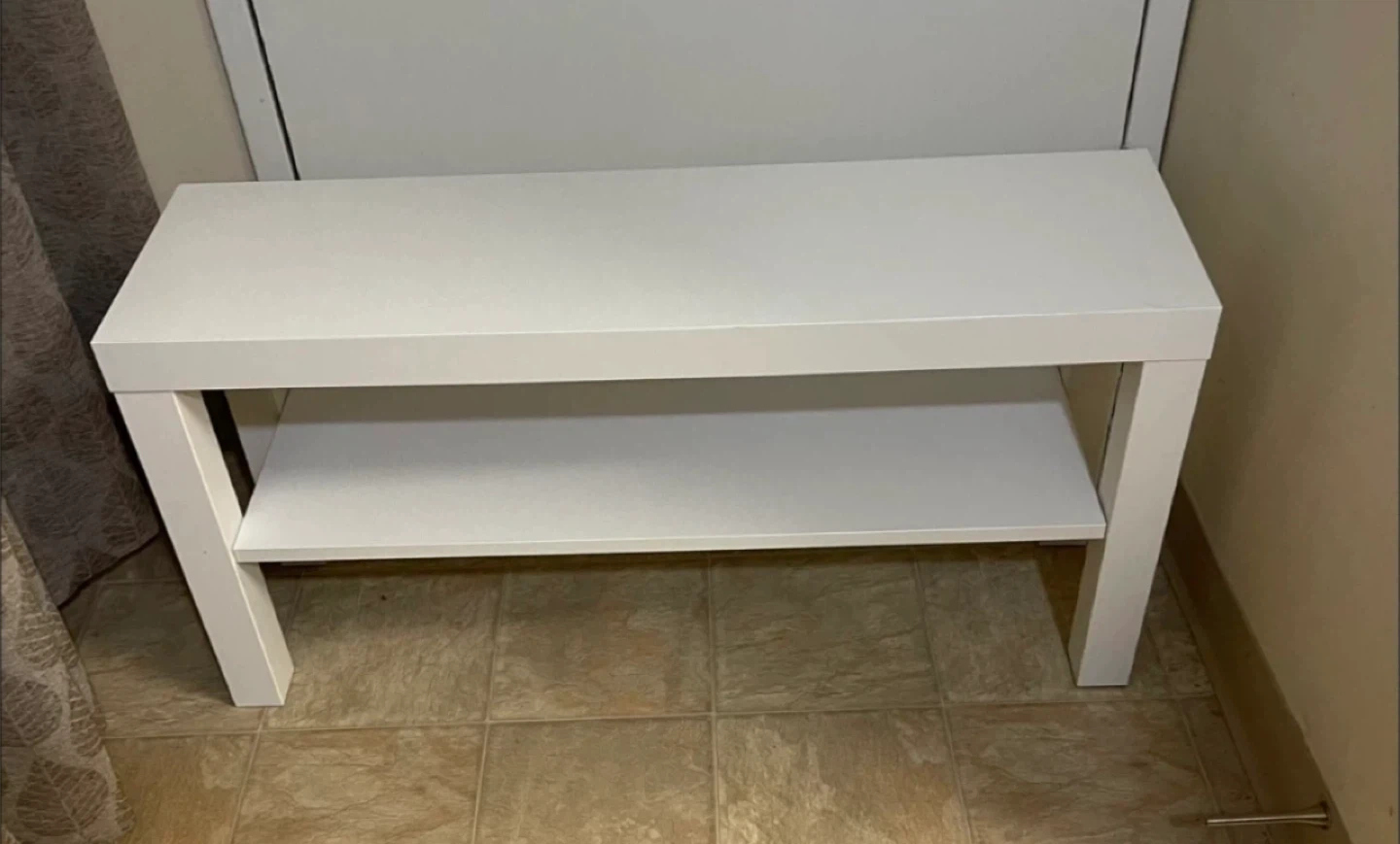 IKEA Modern Wooden Lack TV Stand (TV Bench), White