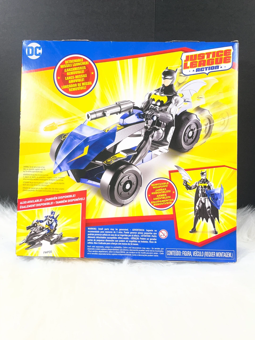 Justice League Action Batman & Knight Runner Vehicle Playset - photo 2