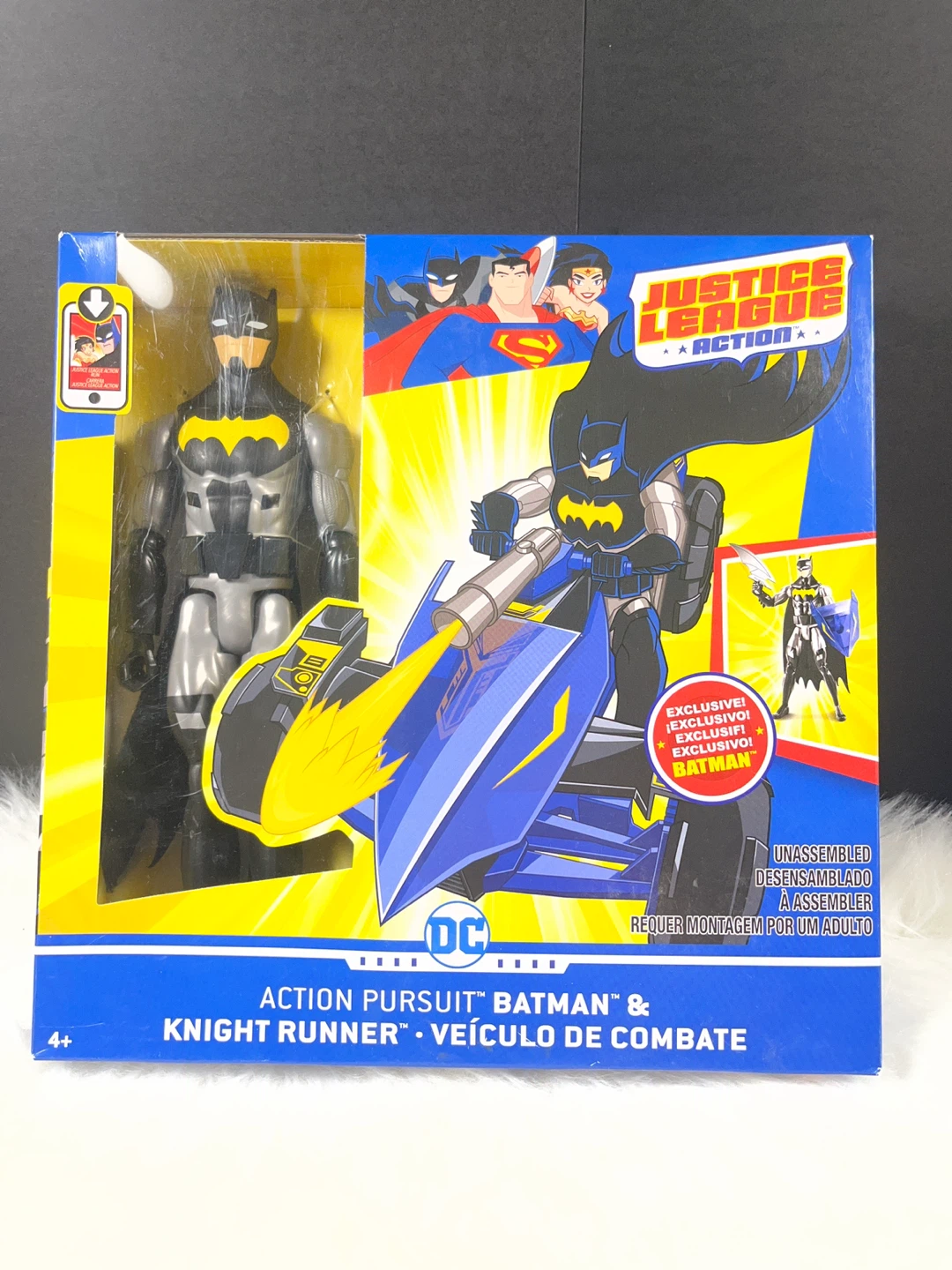 Justice League Action Batman & Knight Runner Vehicle Playset - photo 5