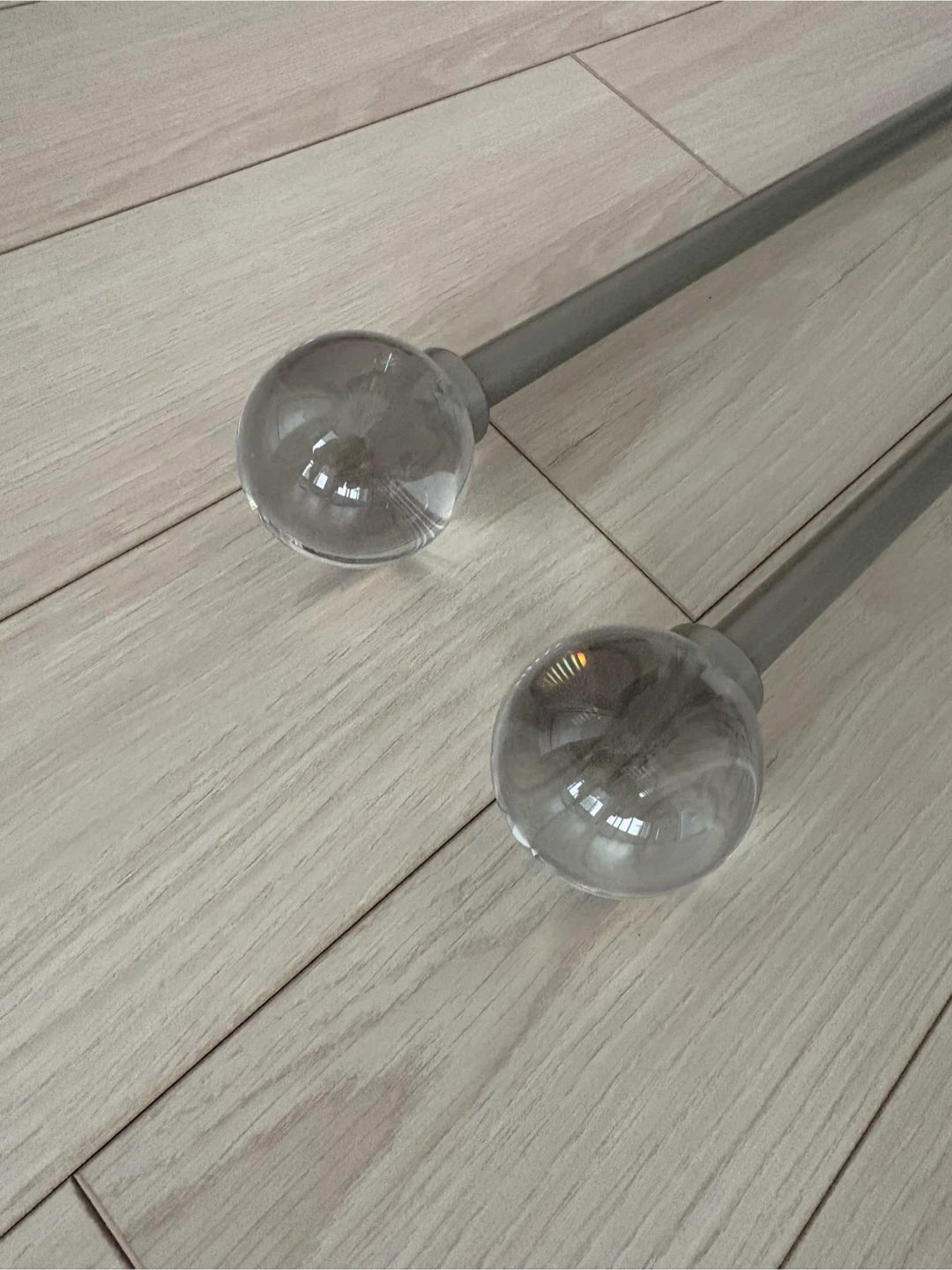 Martha Stewart Window Curtain Rod & Finial Set 66-120cm - photo 4