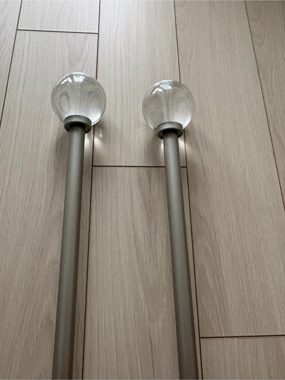 Martha Stewart Window Curtain Rod & Finial Set 66-120cm - photo 2