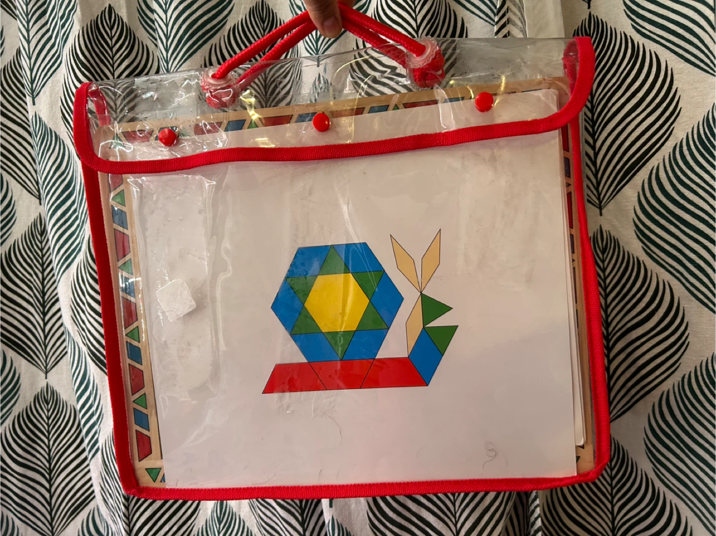 Magnetic pattern block kit